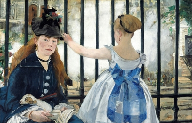 The Railway, by Édouard Manet