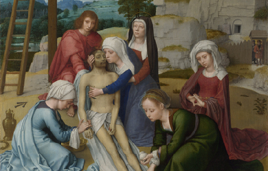 Lamentation, by Gerard David