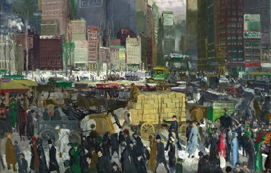 New York, by George Bellows