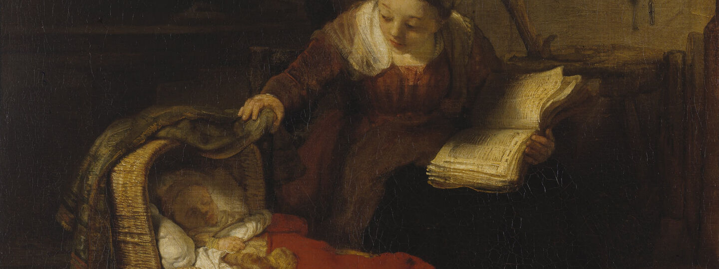 The Holy Family with Angels, by Rembrandt