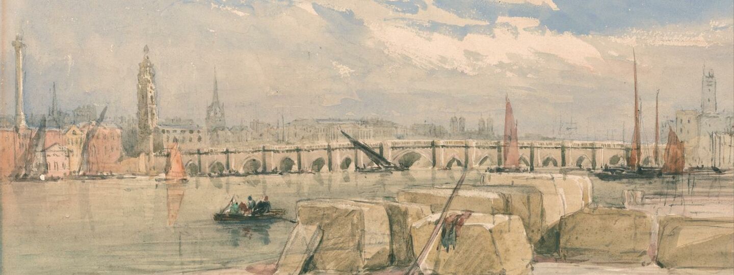 London Bridge, by David Cox