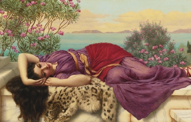 Sweet Far Nothing, by John William Godward