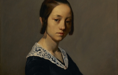 Louise-Antoinette Feuardent, by Jean-François Millet