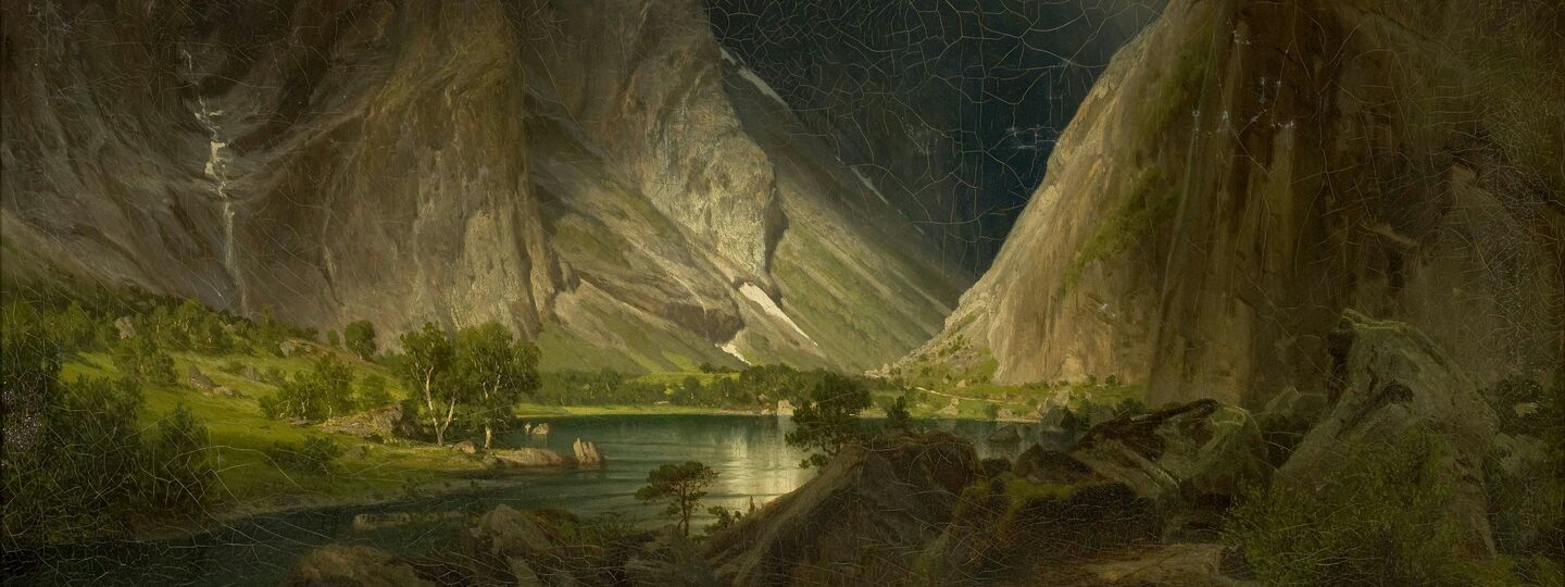 Valley of Romsdalen, by Johan Fredrik Eckersberg