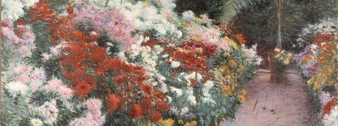 Chrysanthemums, by Dennis Miller Bunker
