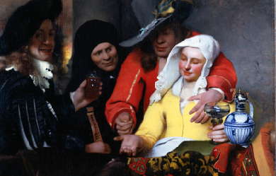 The Procuress, by Johannes Vermeer