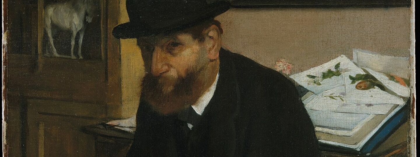 The Collector of Prints, by Edgar Degas