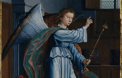 Annunciation, by Gerard David