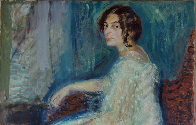 Portrait of Henryka Cohn, by Richard Gerstl