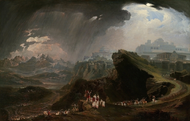 Joshua Commanding the Sun to Stand Still upon Gibeon, by John Martin