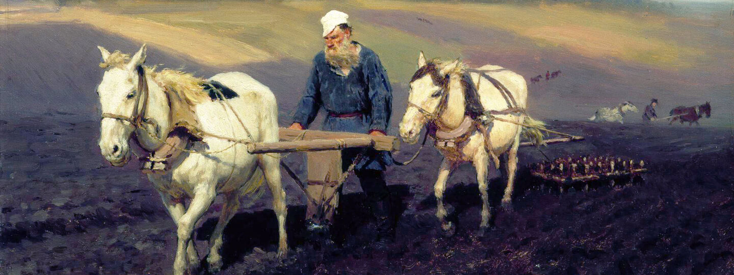 Ploughman, by Ilià Repin