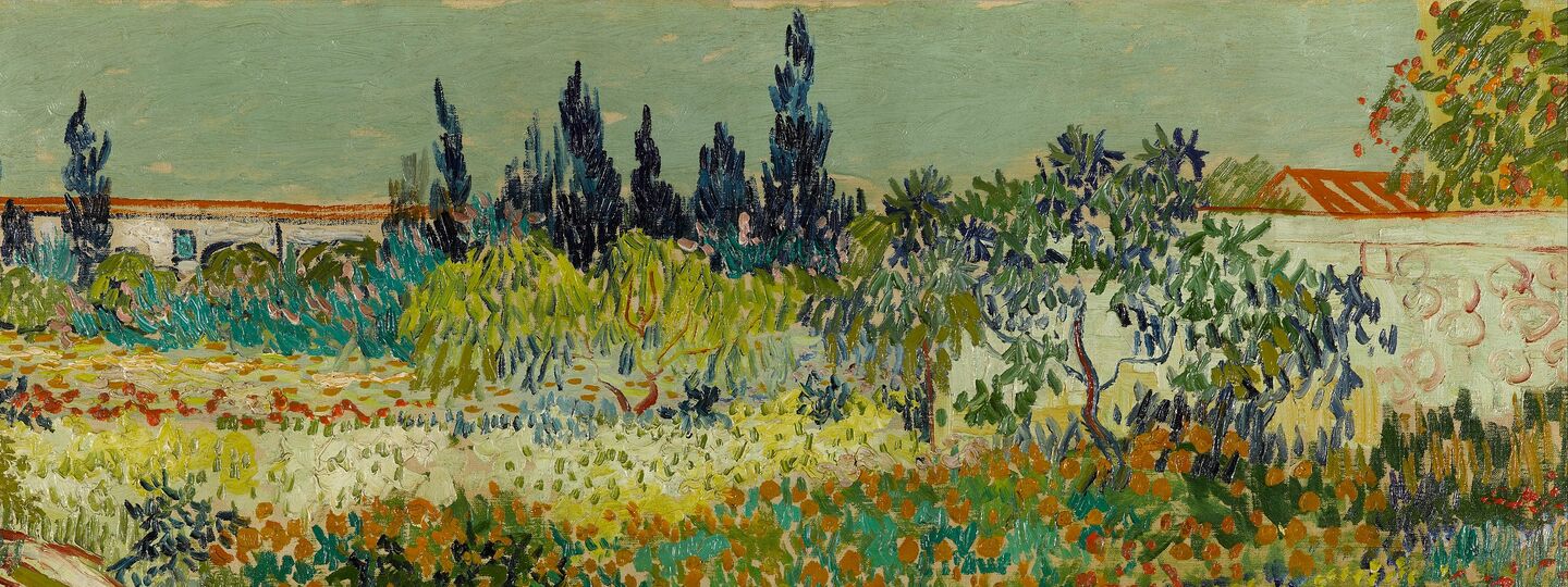 Garden at Arles, by Vincent van Gogh