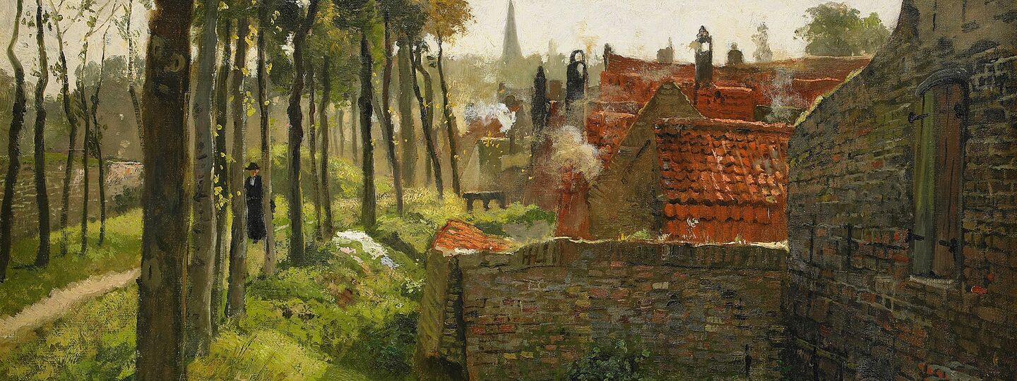 The priest, by Frits Thaulow