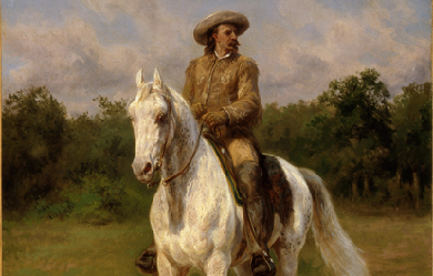 Portrait de Col. William F. Cody, by Rosa Bonheur