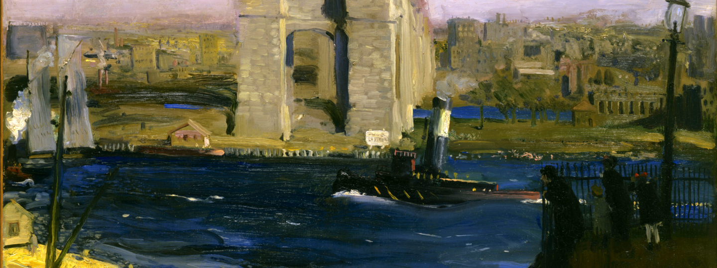 Bridge, Blackwell’s Island, by George Wesley Bellows