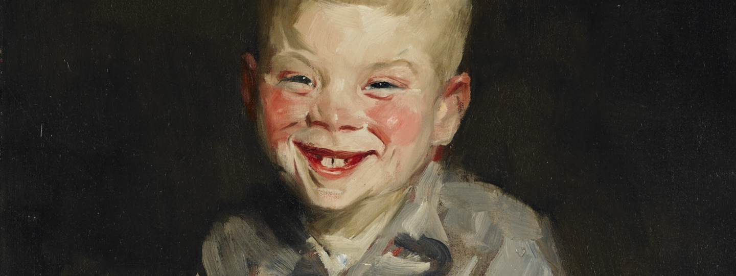 The Laughing Boy (Jopie van Slouten), by Robert Henri