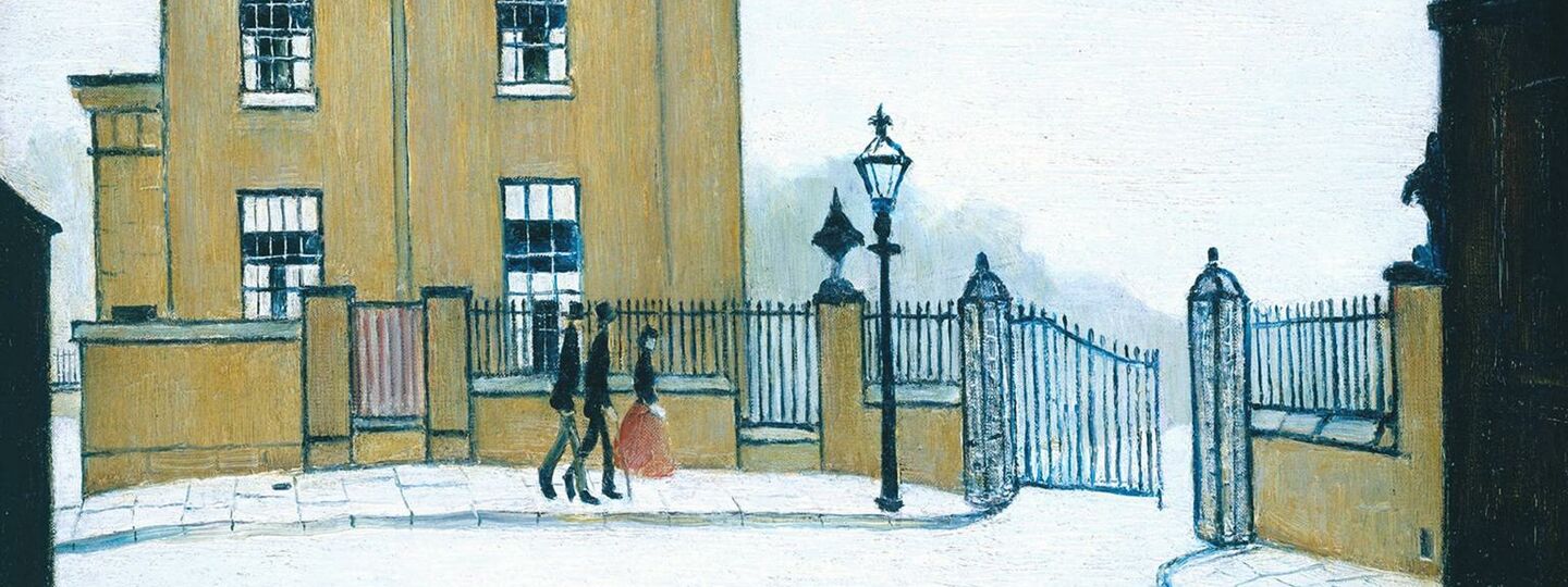 The Old House, Grove Street, Salford, by Laurence Stephen Lowry