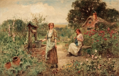 By the Well, by Henry John Yeend King