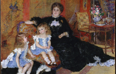 Madame Georges Charpentier and Her Children, by Pierre-Auguste Renoir