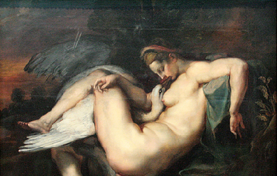 Leda and the Swan, by Peter Paul Rubens