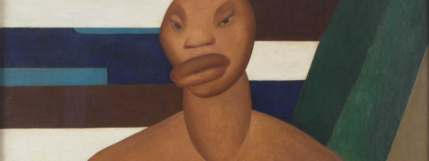 To black, by Tarsila do Amaral