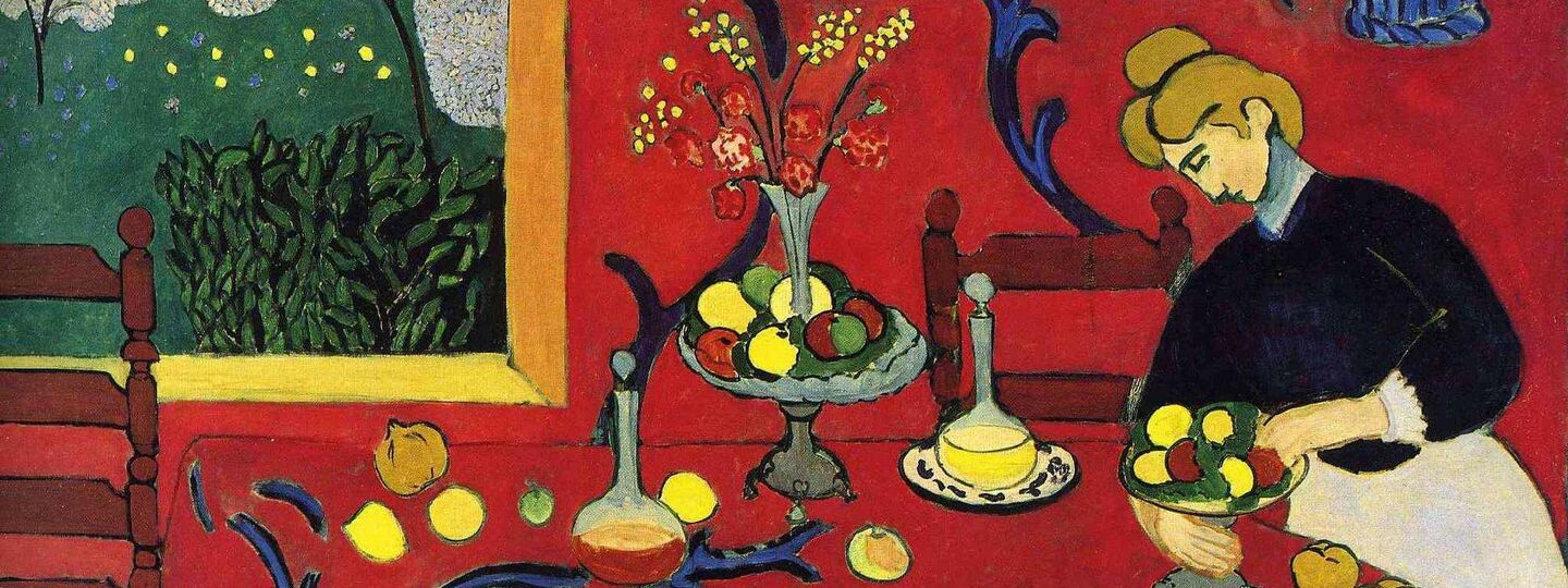 Harmony in red, by Henri Matisse 