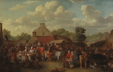 Pitlessie Fair, by David Wilkie