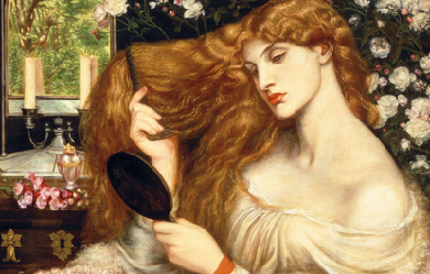 Lady Lilith, by Dante Gabriel Rossetti