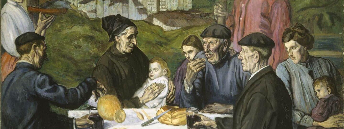 Basque snack in Ondárroa, by Juan de Echevarría