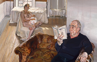 Great inside, by Lucian Freud