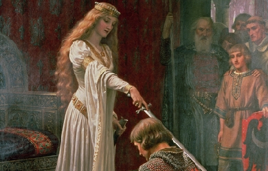 The Accolade, by Edmund Leighton