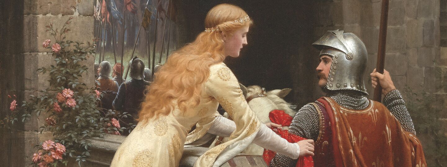 Good luck, by Edmund Blair Leighton