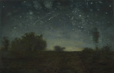 Starry night, by Jean Francois Millet