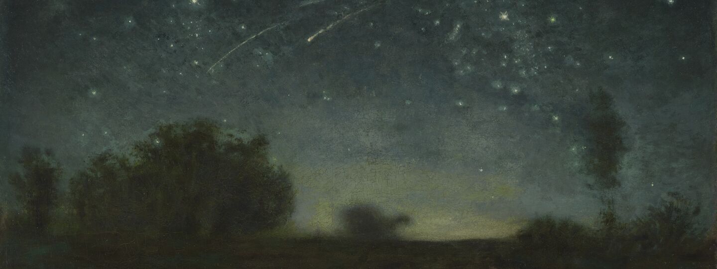 Starry night, by Jean Francois Millet