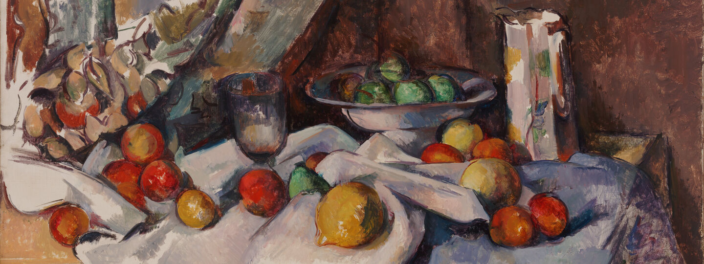 Still Life with Apples, by Paul Cézanne