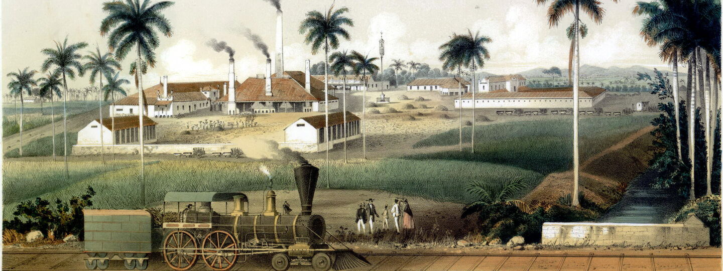 Acana sugar mill, by Justo G. Cantero