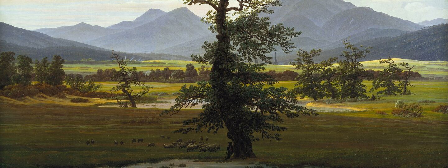 The Lone Tree, by Caspar David Friedrich