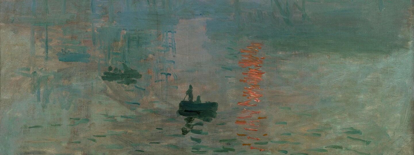 Impression, Sunrise, by Claude Monet