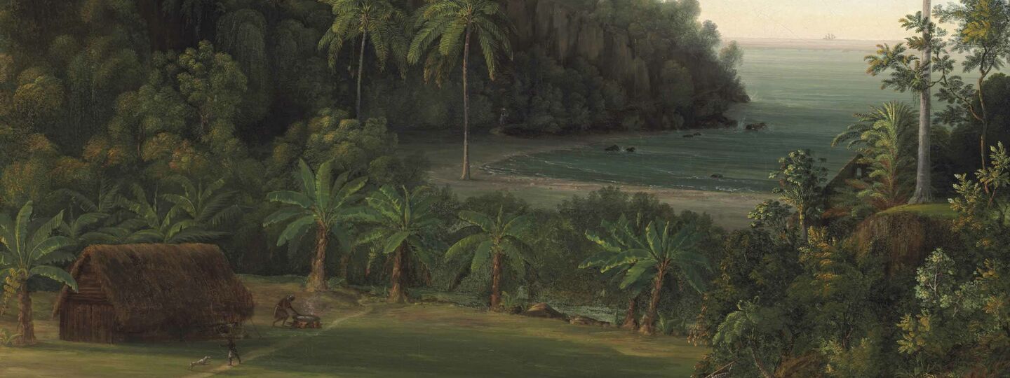 View of a bay on the island of Martinique, by Jenny Prinssay