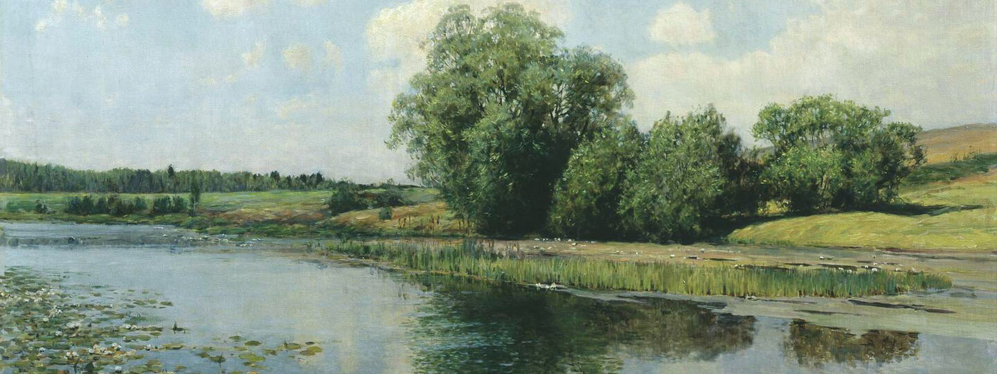 River at Noon, by Ilya Ostroukhov