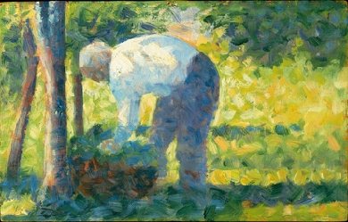 The Gardener, by Georges Seurat