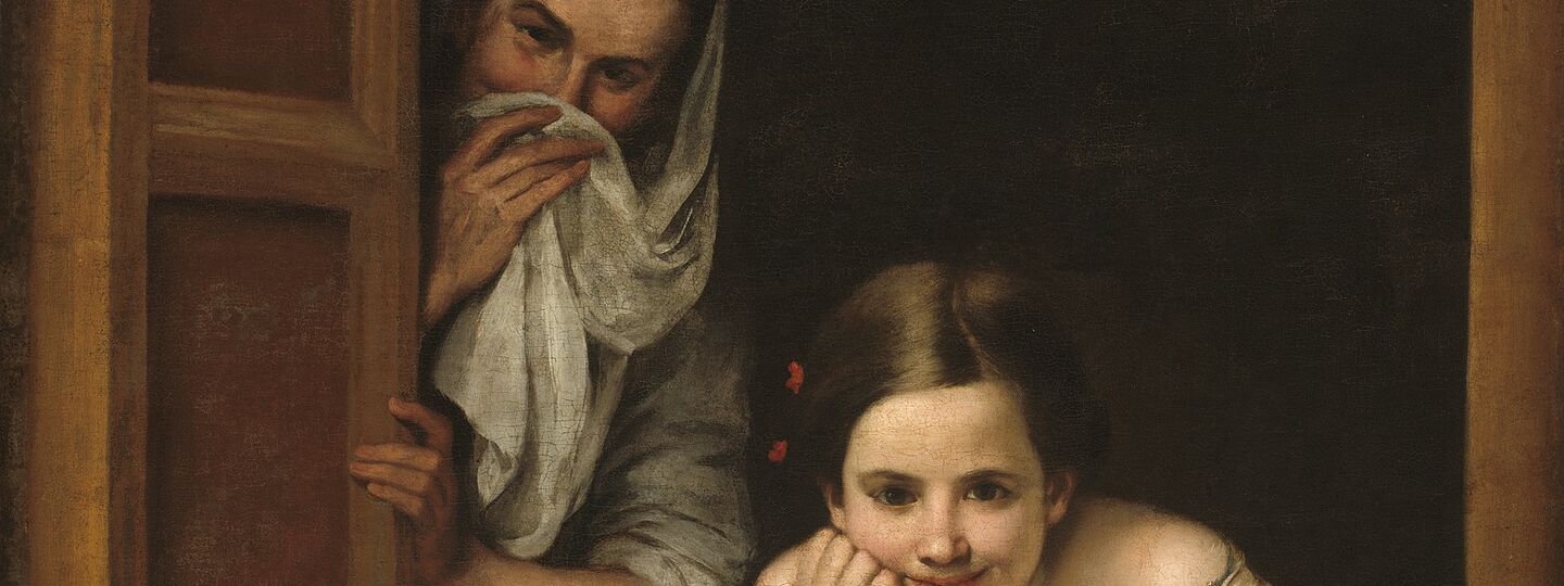 Two Women at a Window , by Bartolomé Esteban Murillo