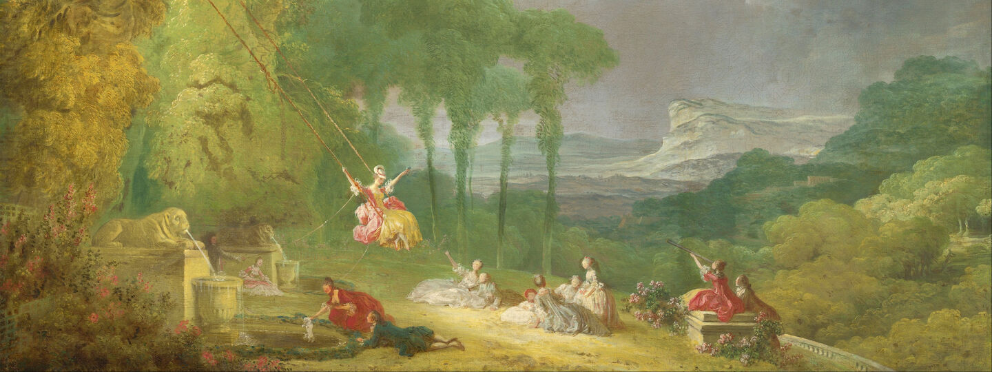 The Swing, by Jean-Honoré Fragonard