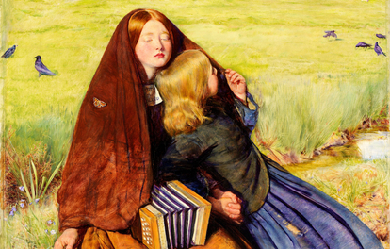 The Blind Girl, by John Everett Millais