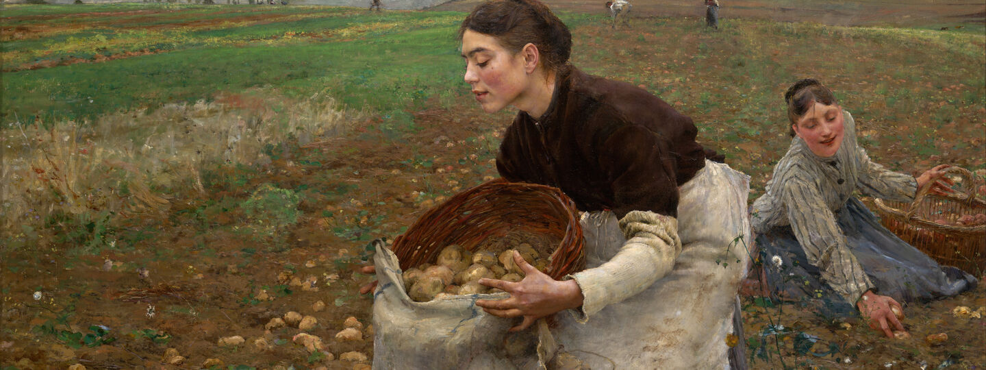 October, by Jules Bastien-Lepage