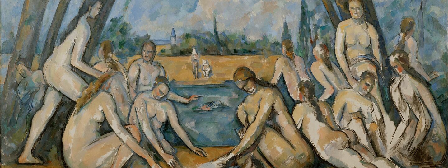 The Bathers, by Paul Cézanne