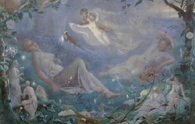 Scene from A Midsummer Night's Dream, by John Simmons