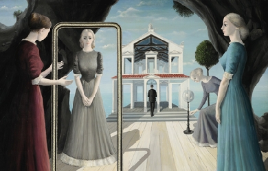 Les Vestales, by Paul Delvaux