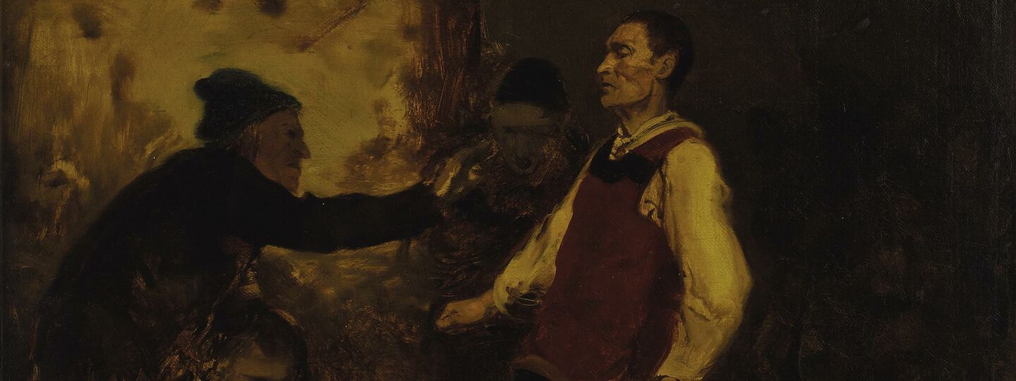 Death of a Gentleman, by Ludwig Knaus