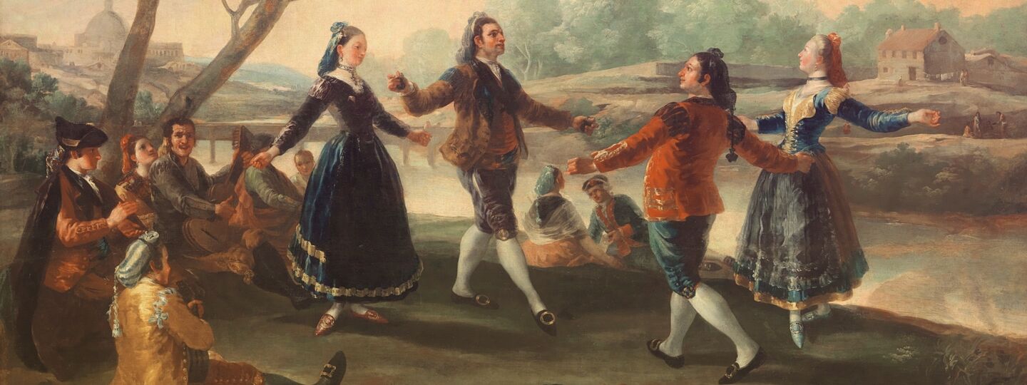 The dance of San Antonio de Florida, by Francisco de Goya